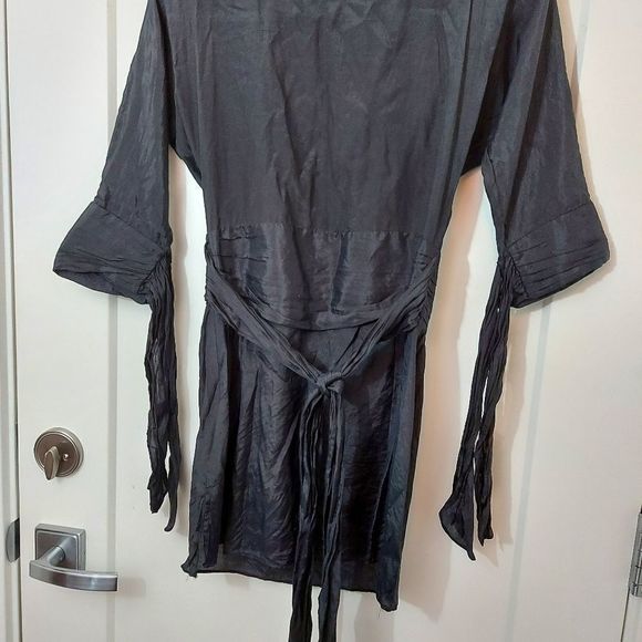 MARCIANO Silk Blend Beaded Blouse - Picture 4 of 8